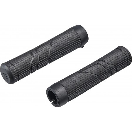 Грипсы с замком Merida Comp EC Ergonomic shape soft rubber 33x130 мм (чёрный)