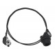 Шифтер Shimano Nexus 3S41E, 3ск, с bell crank SM-BC06 (черный/1700мм)