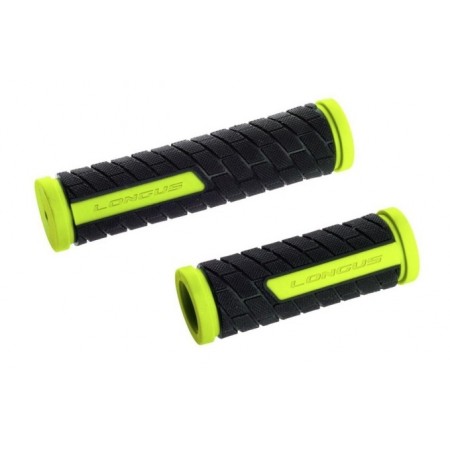 Ручки руля Longus GRID SHIFT Neone 38264 (чёрный/жёлтый)