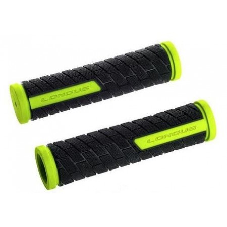 Ручки руля Longus GRID Neone 38257 (чёрный/жёлтый)