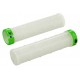 Грипсы Supacaz Grizips Glow in the Dark (белый/зелёный)