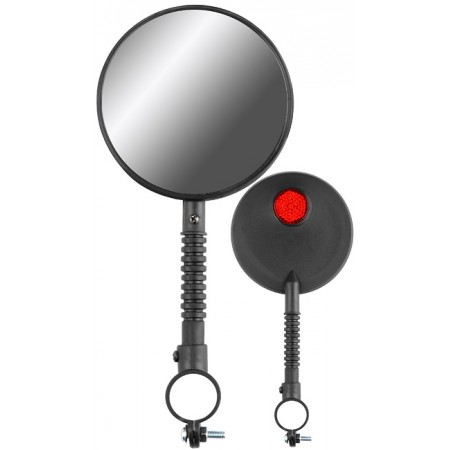 Зеркало велосипедное 2K JY-3 (чёрный)