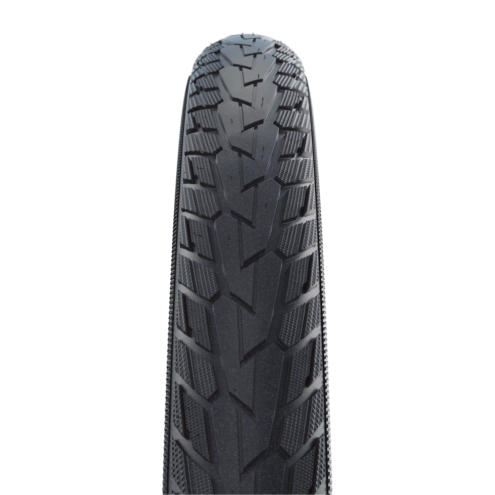 Велосипедная покрышка Schwalbe ROAD CRUISER PLUS 700x35C (37-622), PunctureGuard (Black-Reflex)
