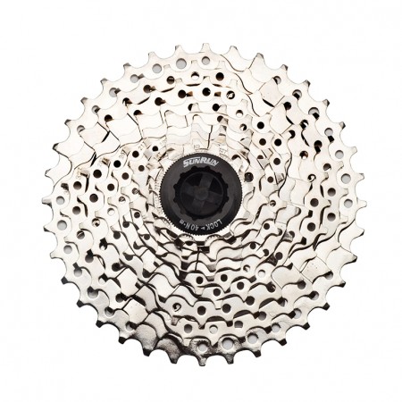 Кассета SunRun CS-M1042, 11-42Т, 10 передач, никель