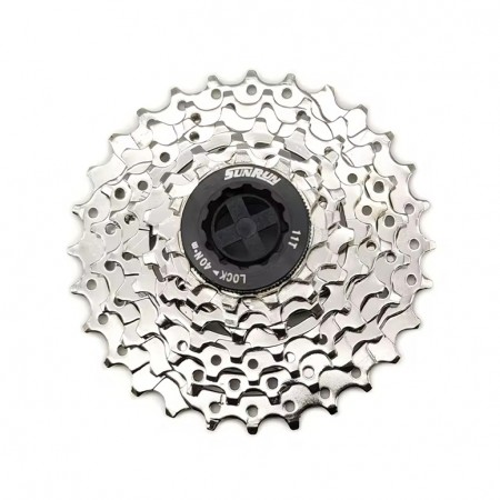 Кассета SunRun CS-M732, 11-32Т, 7 передач, никель