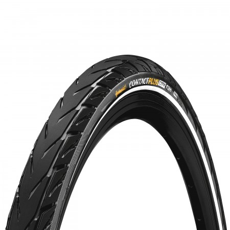Велосипедная покрышка Continental 27.5x2.20 (55-584) CONTACT Plus City, Black-Reflex