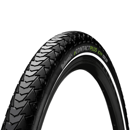 Велосипедная покрышка Continental 28/29x2.00 (50-622) eCONTACT Plus, Black-Reflex