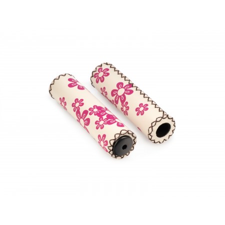 Грипсы HL-G110 L-130 (бело-розовый)