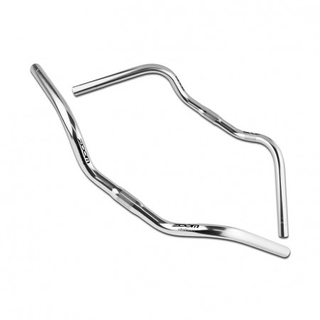 Руль ZOOM NR-AL-14 (L-610, 44°, серебристый)