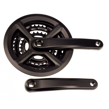 Комплект шатунов Prowheel TY-CQ05 (28/38/48T, 175 мм)
