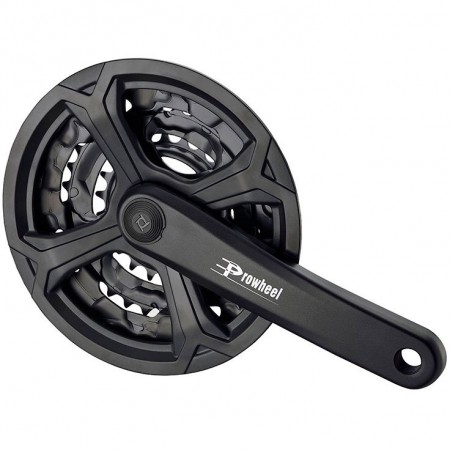 Комплект шатунов PROWHEEL TC-CQ01, 22/32/42T, 170 мм