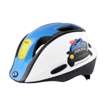 Шлем HQBC QORM Police Q090357S р-р 48-54 (синий)