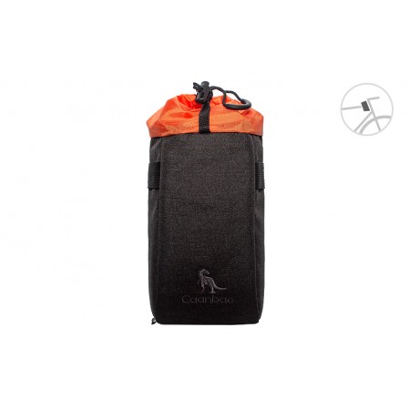 Сумка велосипедная нарульная Кормушка Caanbag (черный, аритикул: CAAN-TR-41BL)