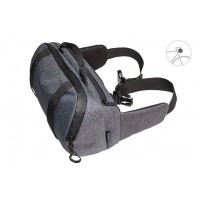Сумка велосипедная нарульная Caanbag (темно-серый, артикул: CAAN-TR-22DG)