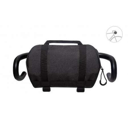 Сумка велосипедная нарульная Caanbag (черный, артикул: CAAN-TR-34BL)