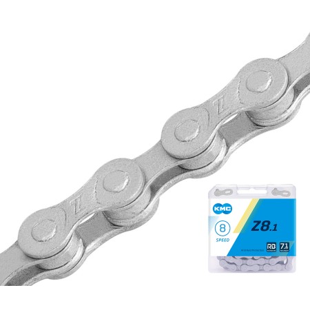 Цепь велосипедная KMC Z8.1 RB 1/2"X3/32"X116L 8 скоростей (в боксе)