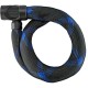 Тросовый велозамок на ключ ABUS Ivera Steel-O-Flex 7200/110 см 05-0055138 (чёрный)