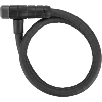Тросовый велозамок на ключ ABUS Microflex 6615K/120 см 05-0013412 (чёрный)