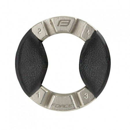 Ключ спицевой Force, нерж/резина, на 3,2/3,3/3,5/4,0, для мастерских