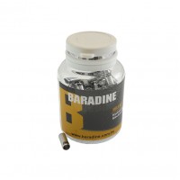 Наконечник оплётки троса тормоза BARADINE CAPBA01 (серебристый)