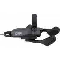Манетка Shimano SL-M8100 (хомут, правая, чёрный, 12 ск., тросик и оплетка)