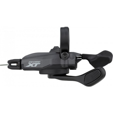 Манетка Shimano SL-M8100 (хомут, правая, чёрный, 12 ск., тросик и оплетка)