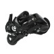 Переключатель задний Sram X5, Medium (средняя лапка), 9 скоростей (чёрный)