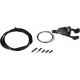 Манетка Shimano SL-M8100 (хомут, правая, чёрный, 12 ск., тросик и оплетка)