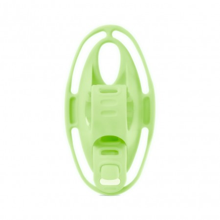 Держатель для смартфона универсальный 4.7"-7.2" на руль BONE BIKE TIE 4 07-200524 (люминесцентный зеленый)