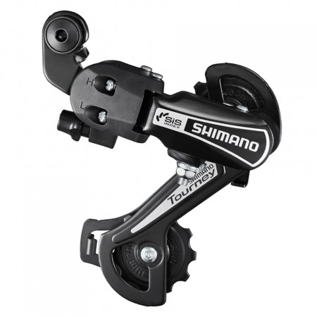 Задний переключатель Shimano, RD-TY21-B-GS-D 6/7ск. черный OEM