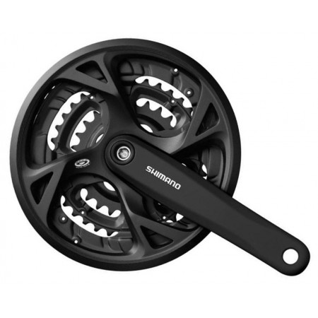 Система Shimano Acera FC-M371 170 мм кв. 48/38/28 с защитой (чёрный)