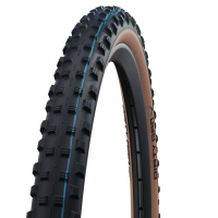 Велосипедная покрышка Schwalbe DIRTY DAN 29x2.0 (50-622), Super Race, Addix Speedgrip (чёрный, коричневая боковина)
