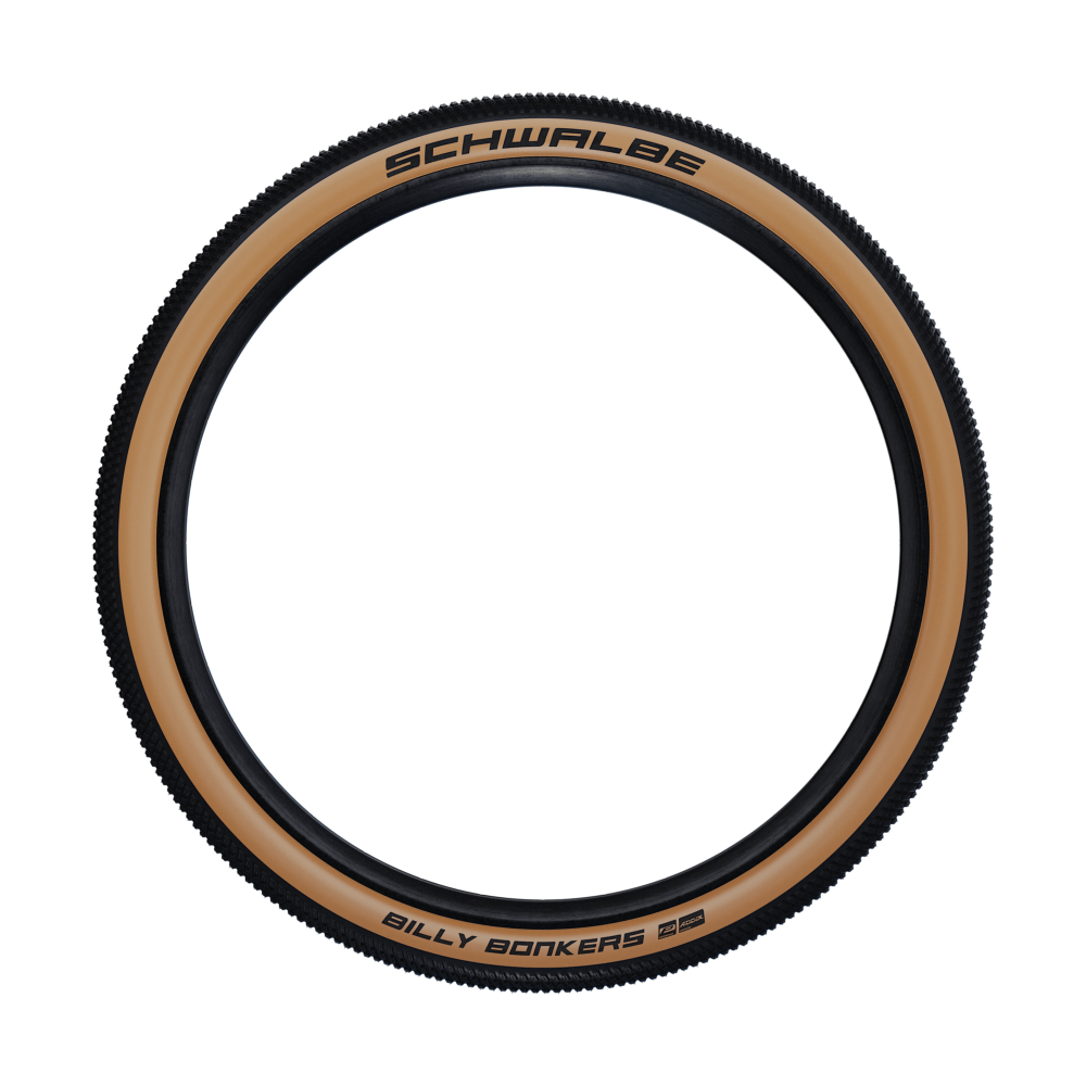 Покрышка 20x2.00 (50-406) Schwalbe Billy Bonkers, Perf., Folding B/BRZ-SK (коричневая боковина, складная)