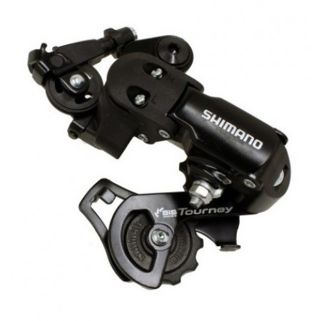 Переключатель задний Shimano Tourney FT35 короткая лапка 6/7 скоростей на петух