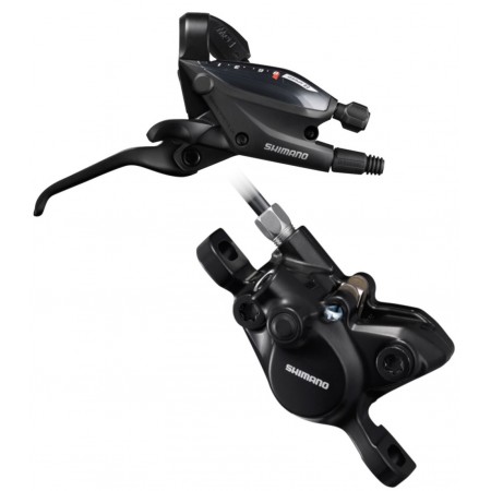 Манетка + тормоз задний Shimano BR-MT200+ST-EF505 на 8 скоростей