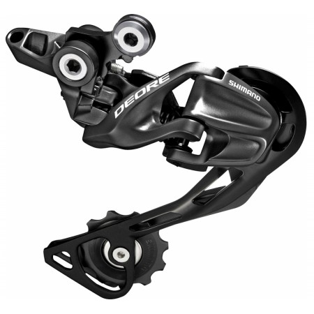 Переключатель задний Shimano Deore M610 SGS 10 скоростей (чёрный)