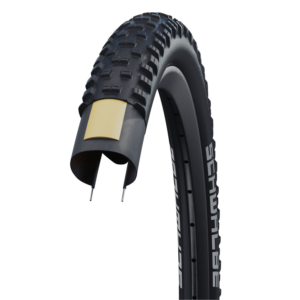 Велосипедная покрышка Schwalbe TOUGH TOM 26x2.10 (54-559), K-Guard (чёрный)