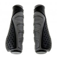 Грипсы HW 145303 L-135 (чёрный/серый)