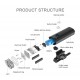 Фара GACIRON V20C-400 CREE 400LM Micro USB 2200mAh 07-300139