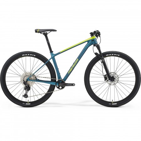 Велосипед Merida Big.Nine 3000 Рама:L(19") SilkLime/Teal-Blue