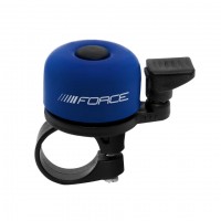 Звонок Force, MINI, метал/пластик, синий