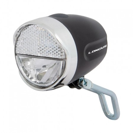 Свет передний Longus, FRONT, 1W LED, 2ф., черный