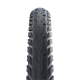 Велосипедная покрышка Schwalbe SILENTO 26x1.75 (47-559), K-Guard (чёрный, светоотражающая полоса)