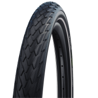 Велосипедная покрышка Schwalbe GREEN MARATHON 700x35C (37-622), GreenGuard (Black+Reflex)