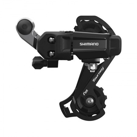 Переключатель задний Shimano Tourney TY200 GS на болт 6/7 скоростей (чёрный)