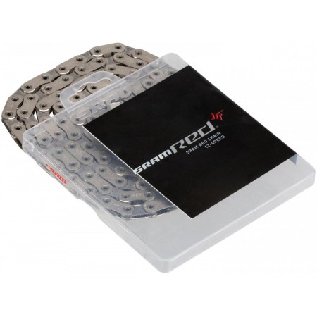 Цепь для велосипеда Sram RED, 12 скоростей, 114 звеньев Flat-Top, с замком PowerLock