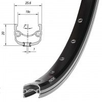 Обод Mach1, 260, 28" (622х19), 32отв., AV, пистон., черный