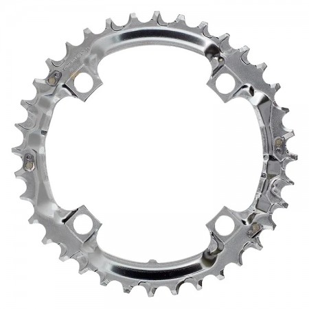Звезда передняя Shimano DEORE, для FC-M510, 36T (серебристая)