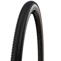 Велосипедная покрышка Schwalbe G-ONE R 28x1,35 (35-622), Super Race, TLE, складная (Transparent Sidewall)