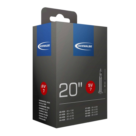 Камера Schwalbe SV7 20x1.50-2.50 (40/62-406) IB 40mm
